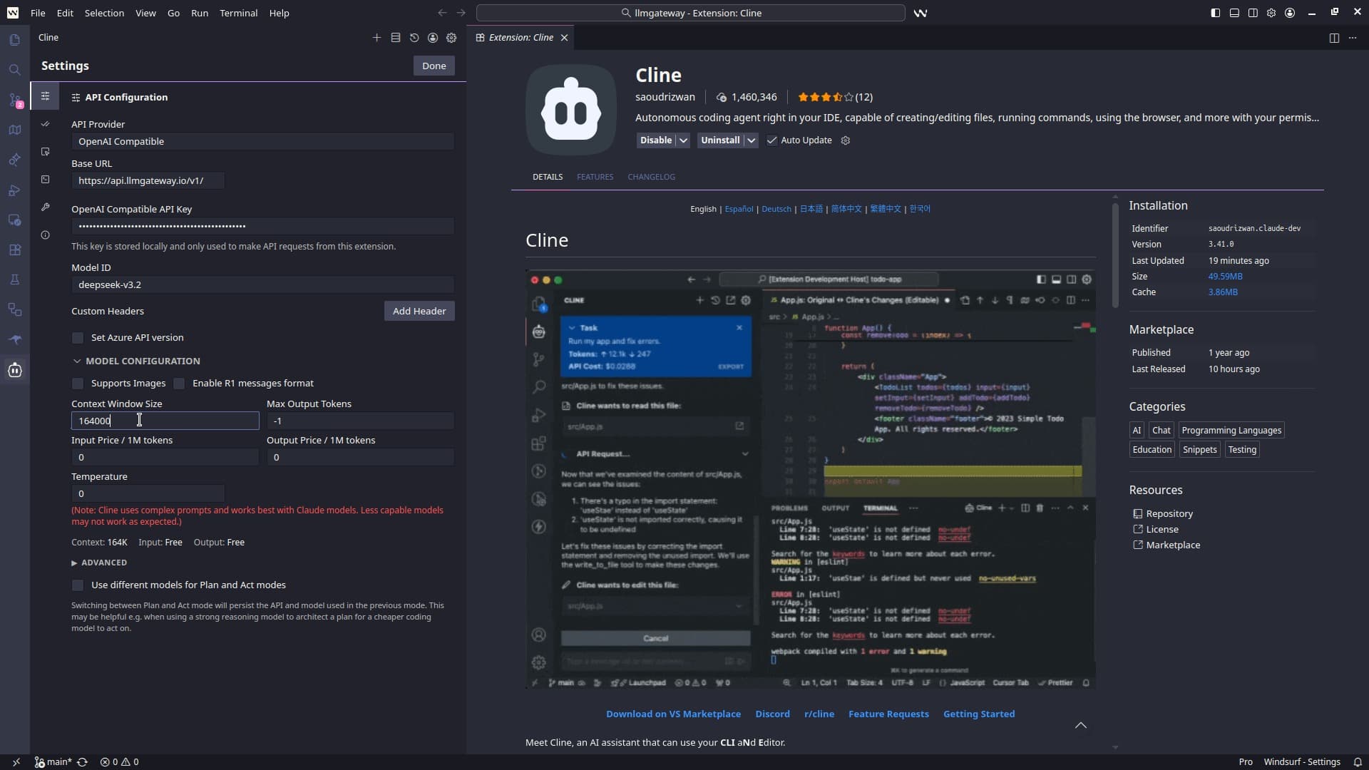 Configure API Provider